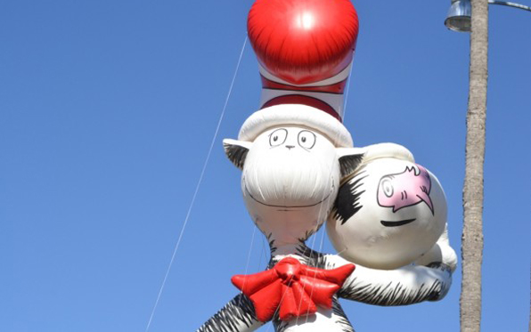 Holiday Bowl Parade balloon