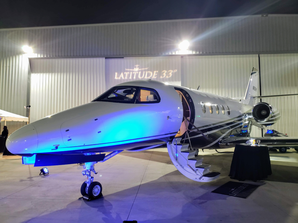 The Cessna Citation Latitude jet