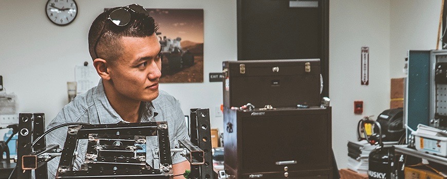 Jack Pan, Scripps PhD candidate and founder of Ocean Motion Technologies. (Photo courtesy of Scripps Institution of Oceanography)