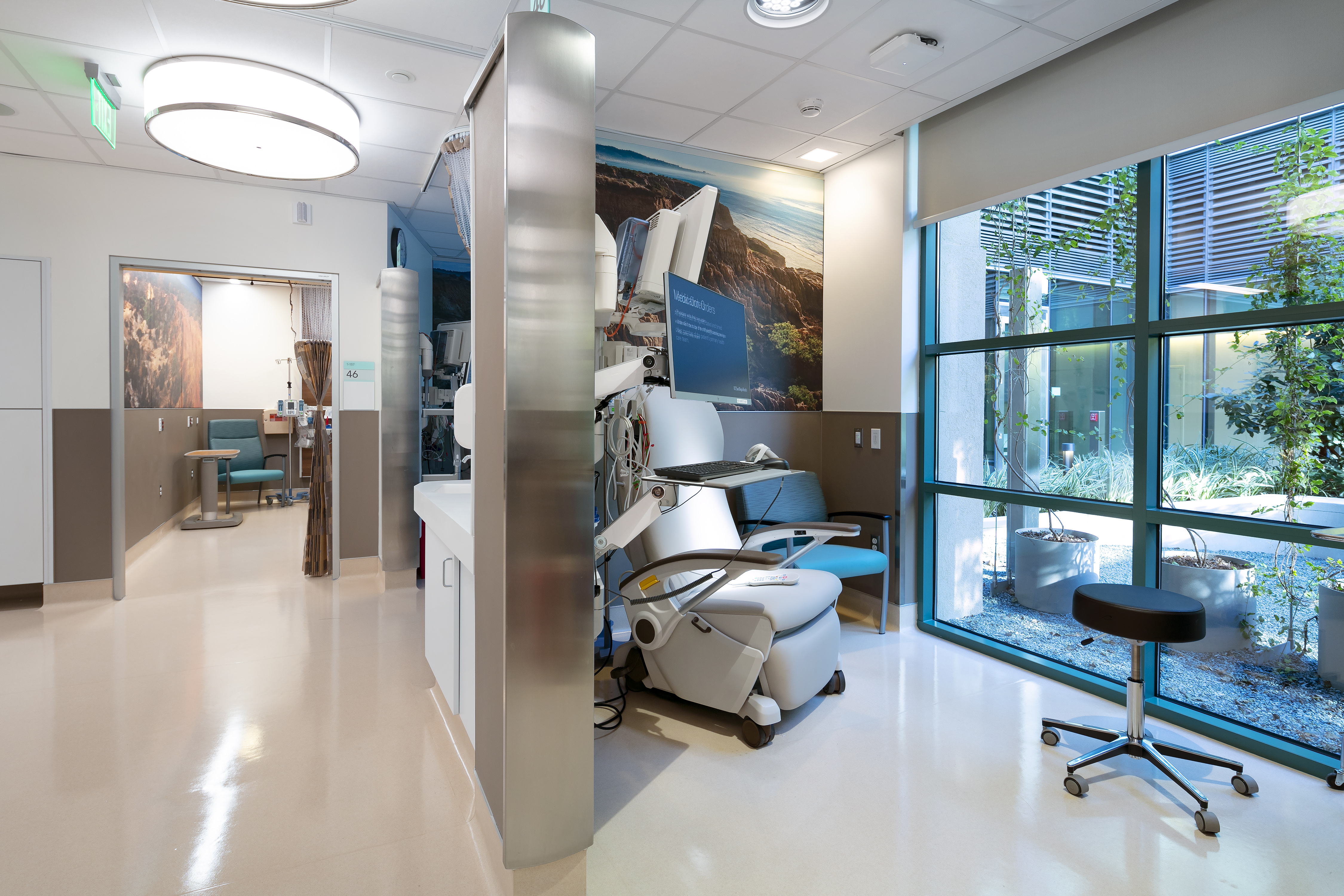 Exam room at the Senior Emergency Care Unit (Courtesy of UC San Diego Health)