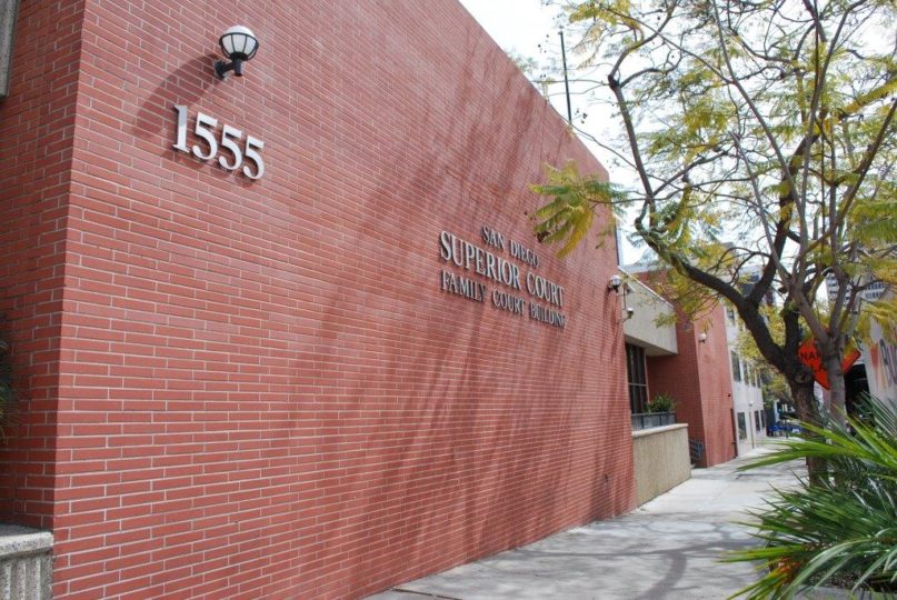 The former Family Court building Downtown (Courtesy San Diego County)