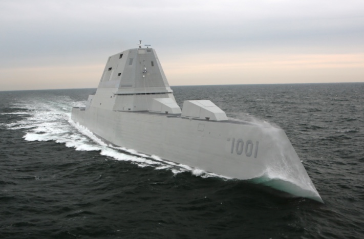 The future USS Michael Monsoor. (U.S. Navy photo)