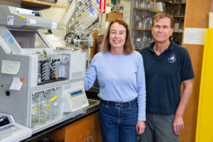 Senior Staff Scientists Pamela Maher and Wolfgang Fischer, among the authors of the study. 