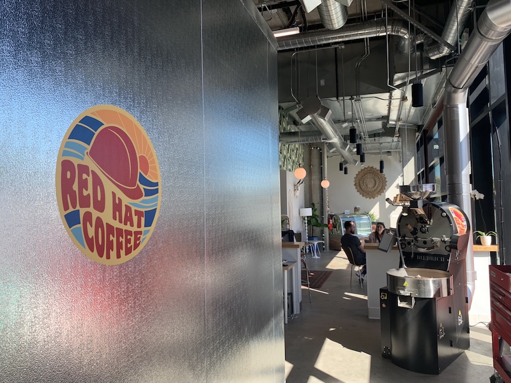Red Hat Coffee interior