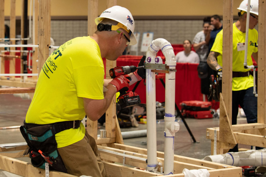 Competition at the National Craft Championships. (Photo by Lina Baker for ABC San Diego)