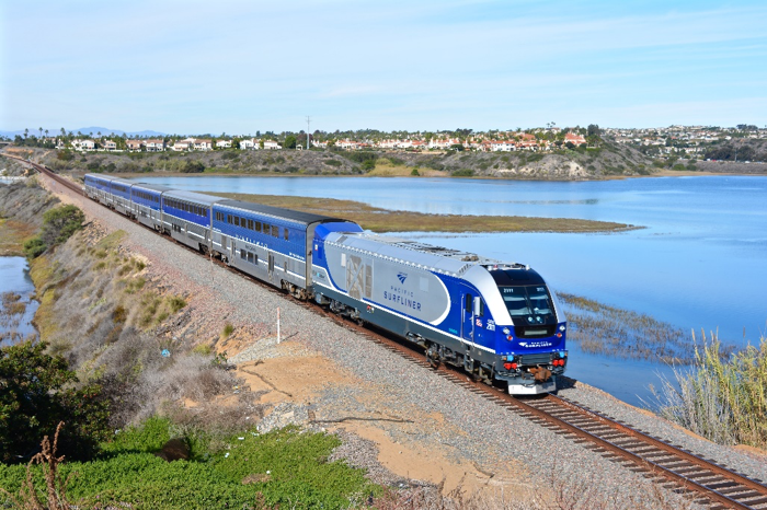 Pacific Surfliner train.