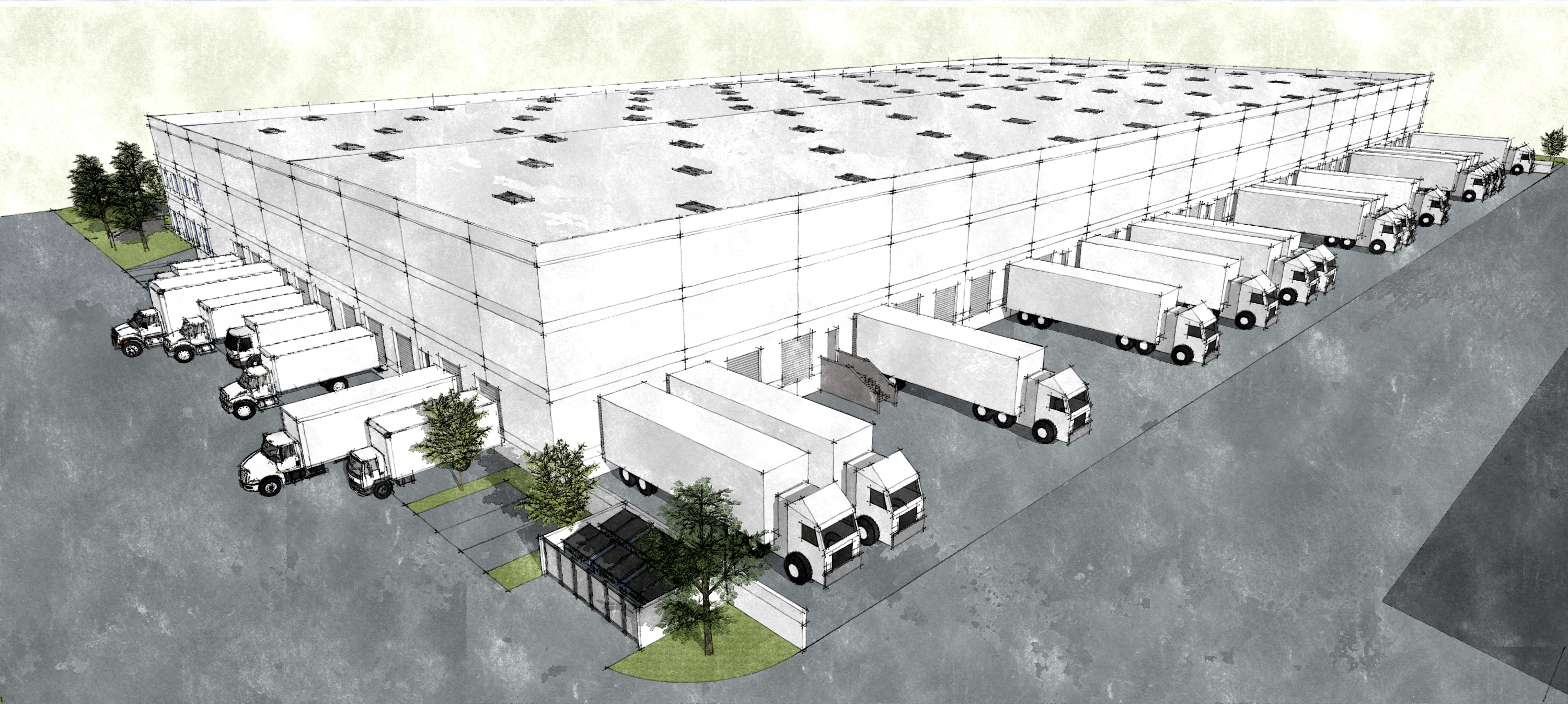 Rendering of Building 3 at The Campus at San Diego Business Park. (Image Courtesy Murphy Development Company)