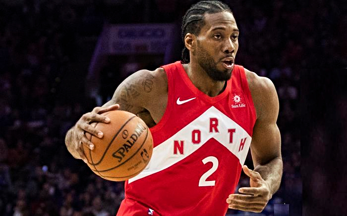 Kawhi Leonard. (Courtesy of the Toronto Raptors)