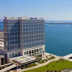 Hilton San Diego Bayfront hotel. (Courtesy San Diego Convention Center Corp.)