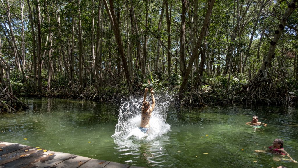 Making a splash