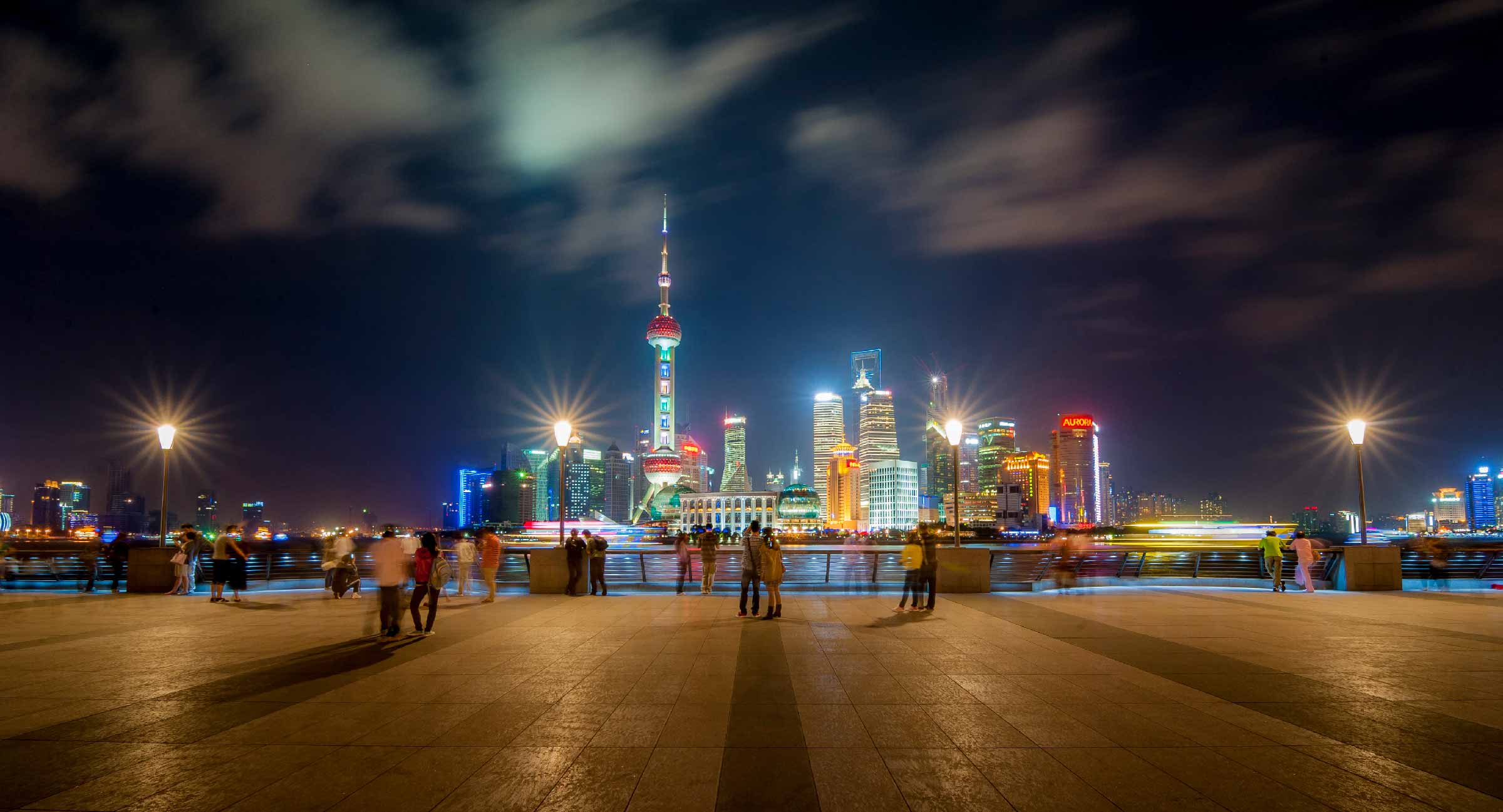 The Shanghai skyline. (Photo credit: Erik Jepsen/UC San Diego publications and creative services)