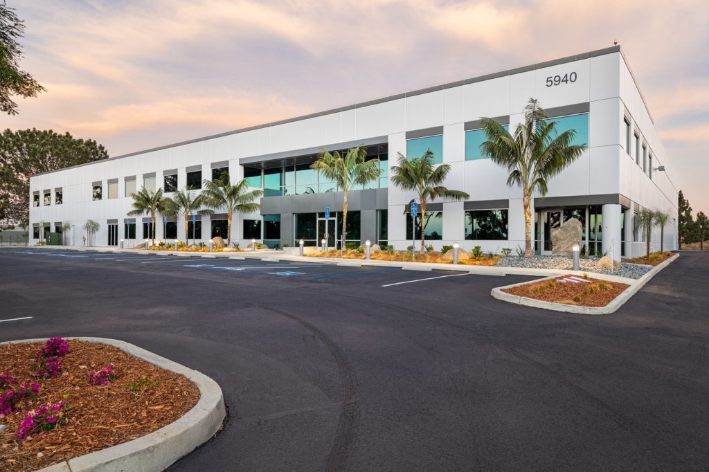 Industrial building at 5940 Darwin Court.