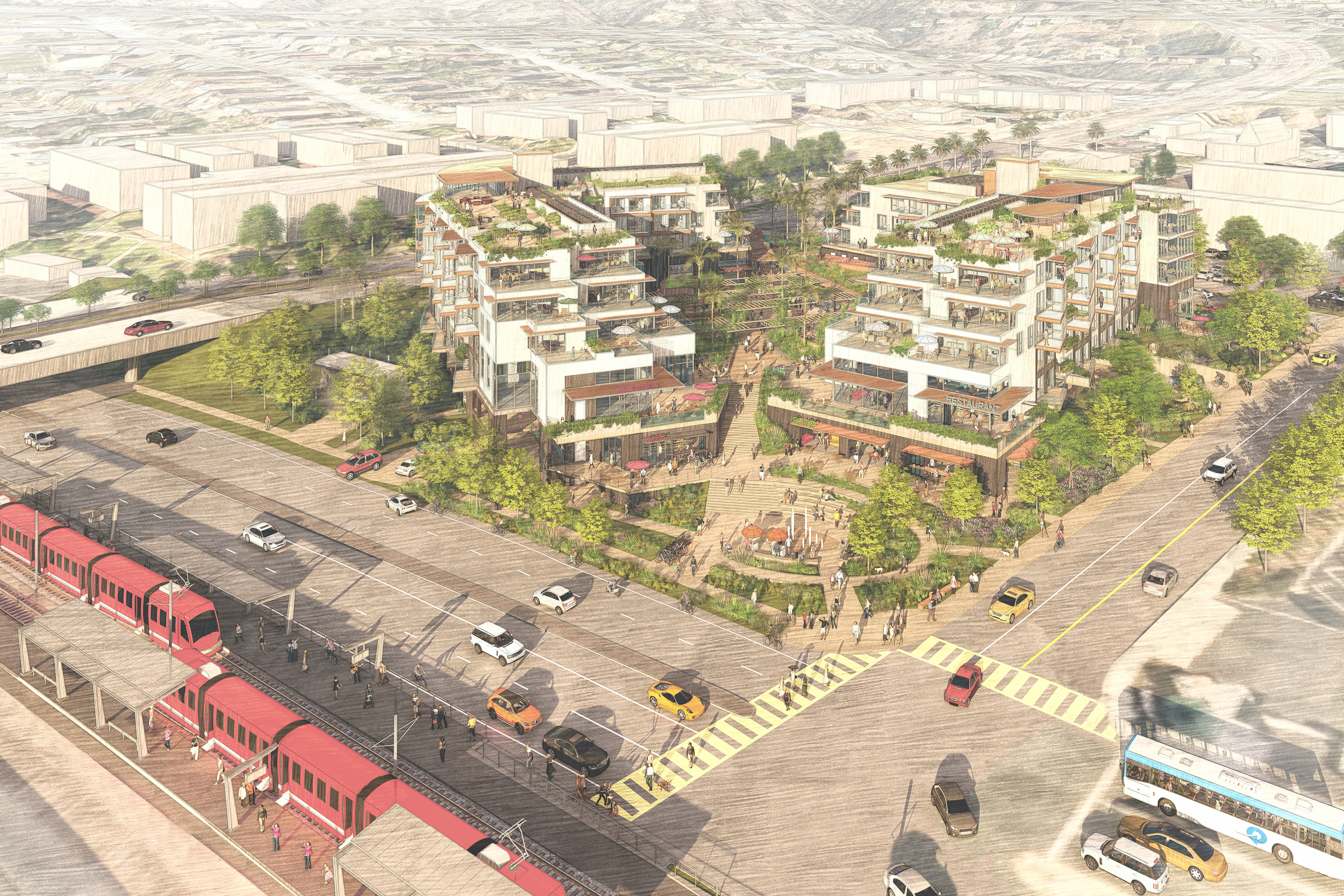Rendering of Protea Properties’ Bayview Plaza development proposal. (Photo courtesy of Protea Properties)