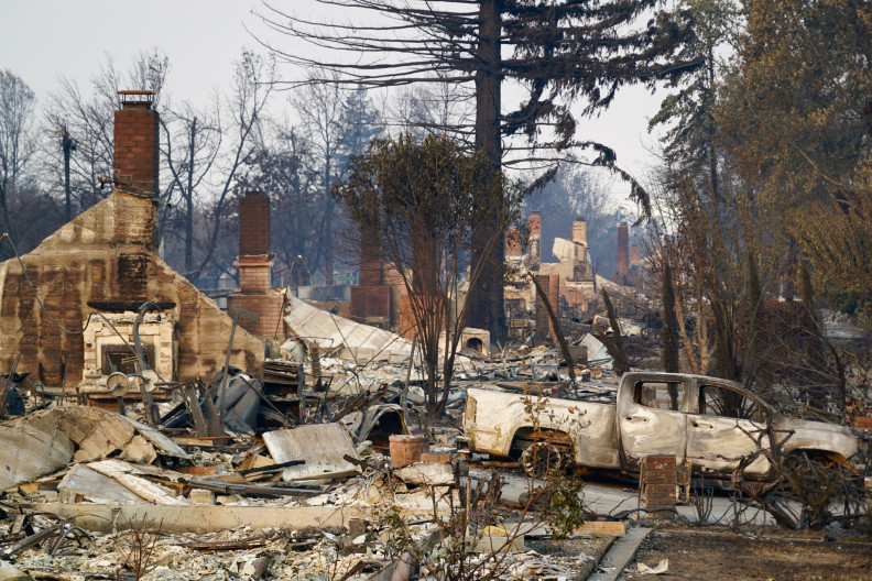 A neighborhood in the Northern California city of Santa Rosa, after a devastating 2017 wildfire. (Photo by Anne Belden, istockphotos.com)