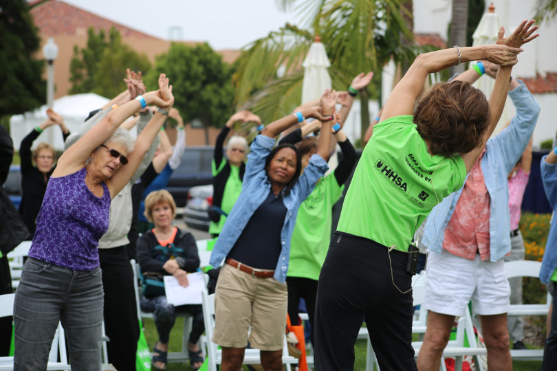 The Feeling Fit Club is one of many programs the county of San Diego has for older adults to remain active and socially engaged with the community.