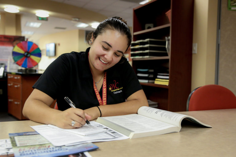 Julia King, a Southwestern College liberal studies major, wants to become a teacher at an elementary school in the South Bay. (Photo credit: Southwestern College)