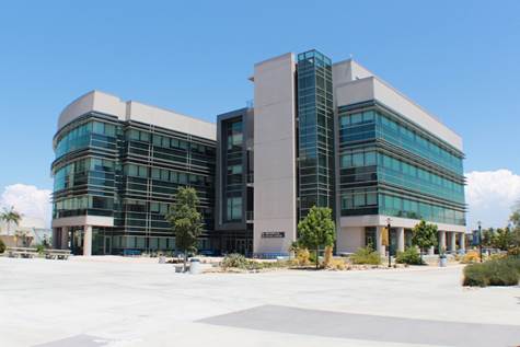 The SDCCD’s $1.555 billion Propositions S and N bond construction program allowed for the completion of dozens of new and refurbished buildings across the district including the Math & Science Complex at San Diego Mesa College.
