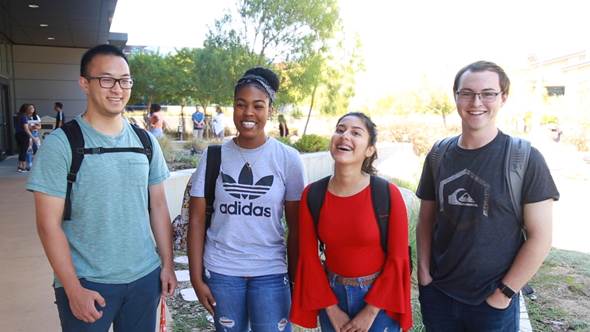 San Diego Promise students, such as these from Miramar College, will benefit from $2.4 million in the SDCCD budget to support the district’s free tuition program.