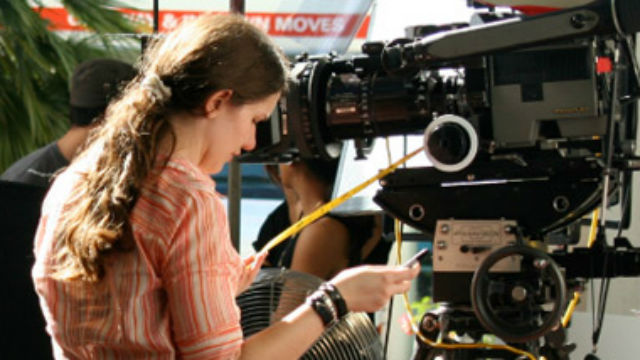A woman filmmaker. (Courtesy SDSU Center for the Study of Women in Television and Film)