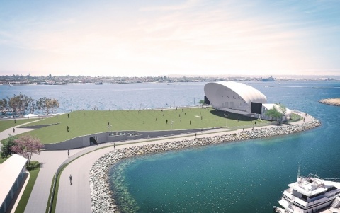 Rendering of Bayside Performance Park