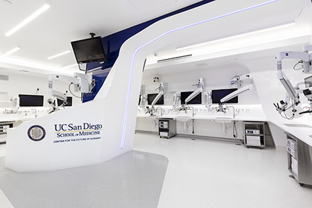 Microsurgical lab at Center for Future of surgery.