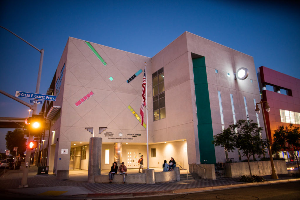 San Diego Continuing Education’s César E. Chávez Campus located in Barrio Logan.