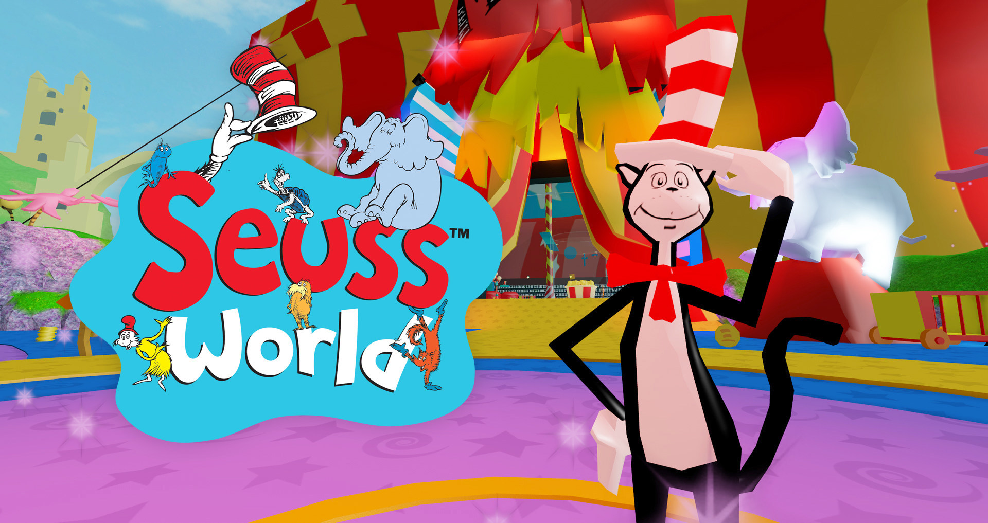 Seuss World game on Roblox.