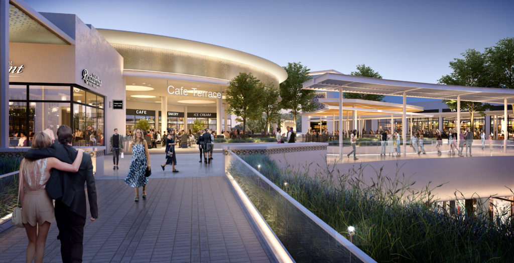 Fashion Valley mall rendering