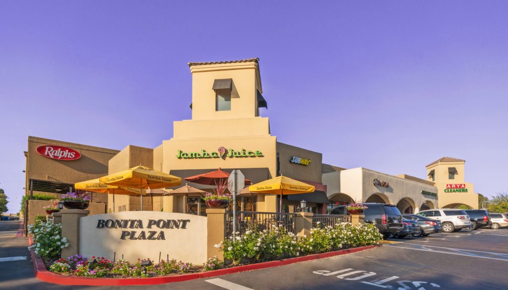 Bonita Point Plaza in Chula Vista. (Photo courtesy of SENTRE)