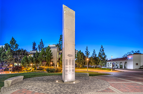 War Memorial on Aztec Green (Photo: Jim Brady)