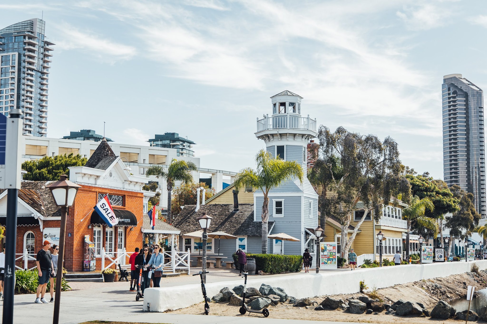 Seaport Village Lighthouse District