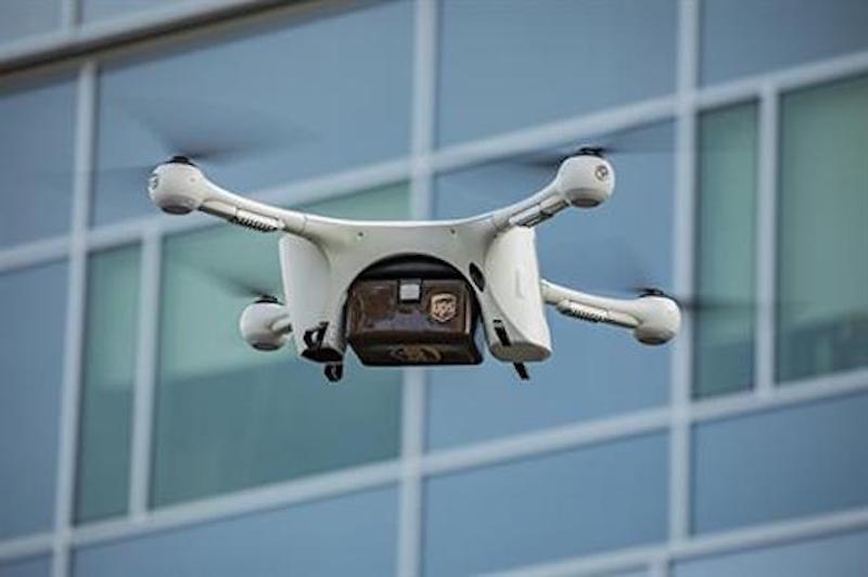 The pilot project at UC San Diego Health is in collaboration with UPS and Matternet, a drone systems developer. (Photos courtesy of UC San Diego)