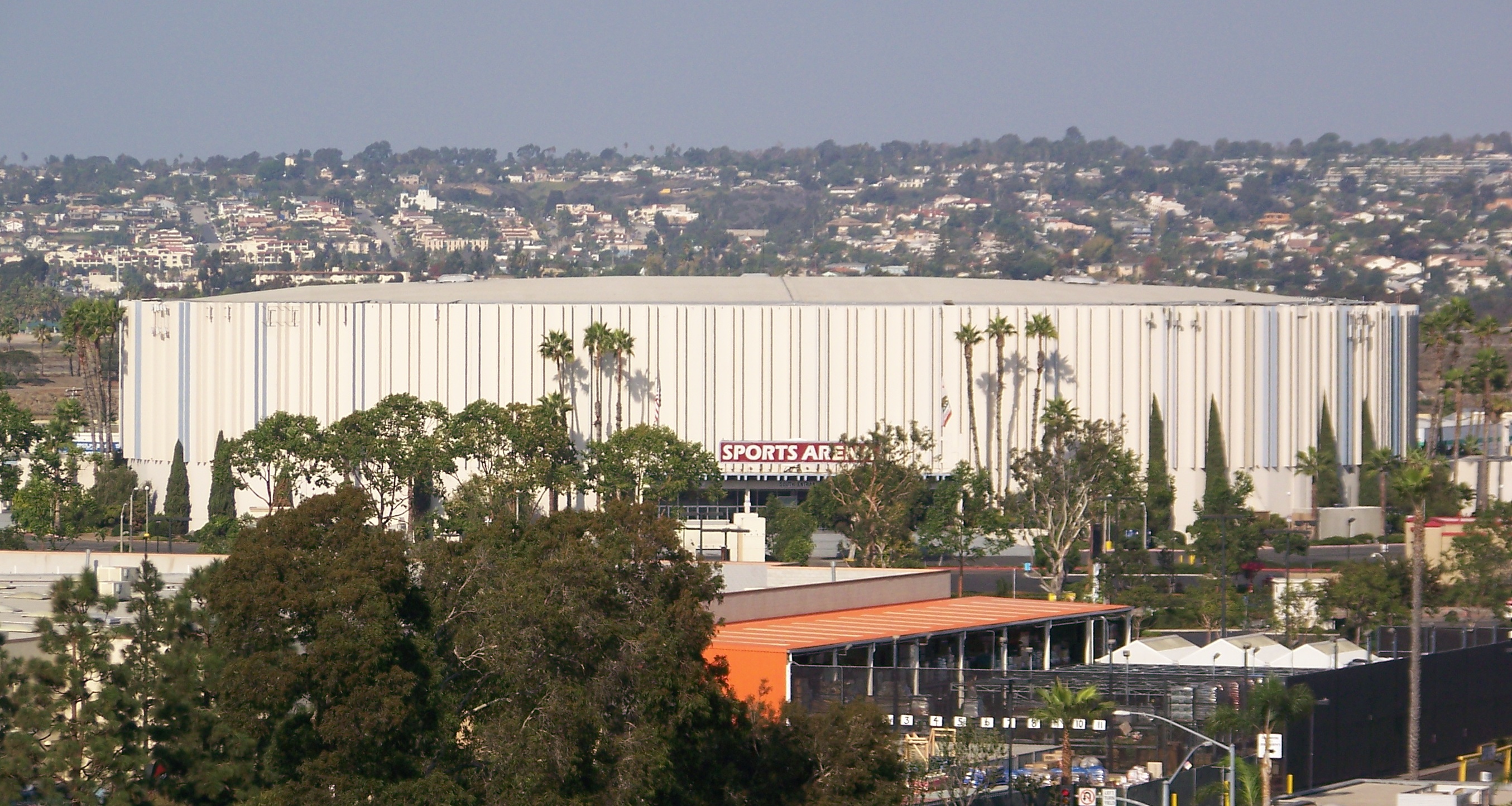 Pechanga Arena, also known as the San Diego Sports Arena. (Courtesy of Valley View Casino Center)