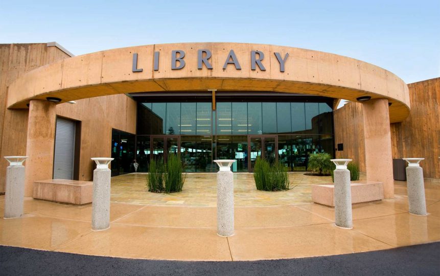 The county library in Encinitas.