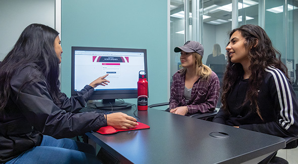 Aztec Scholarships automatically matches students with scholarships for which they are eligible. (Photo courtesy of SDSU)