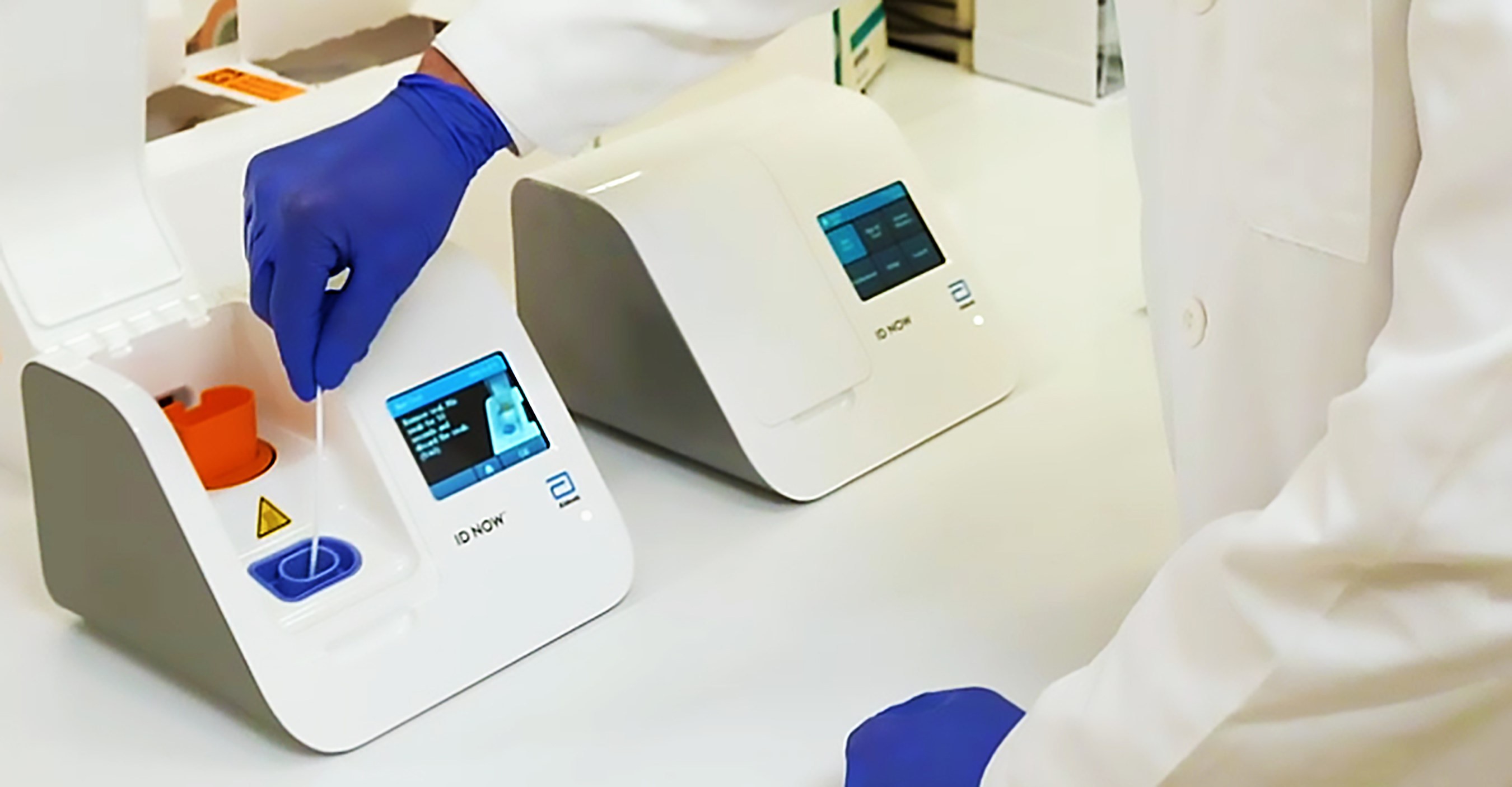 Abbott’s ID NOW infectious disease testing platform. (Credit: Scripps Health)