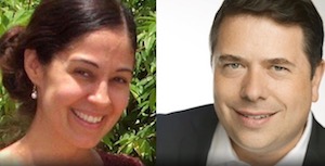 Mitra De Souza and John Makevich 