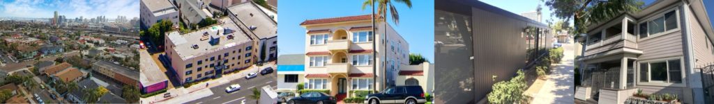 All properties are located within walking distance of Downtown San Diego in the Bankers Hill and Golden Hills neighborhoods.