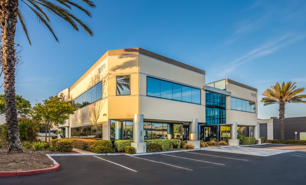 Office building at 10179 Huennekens St.