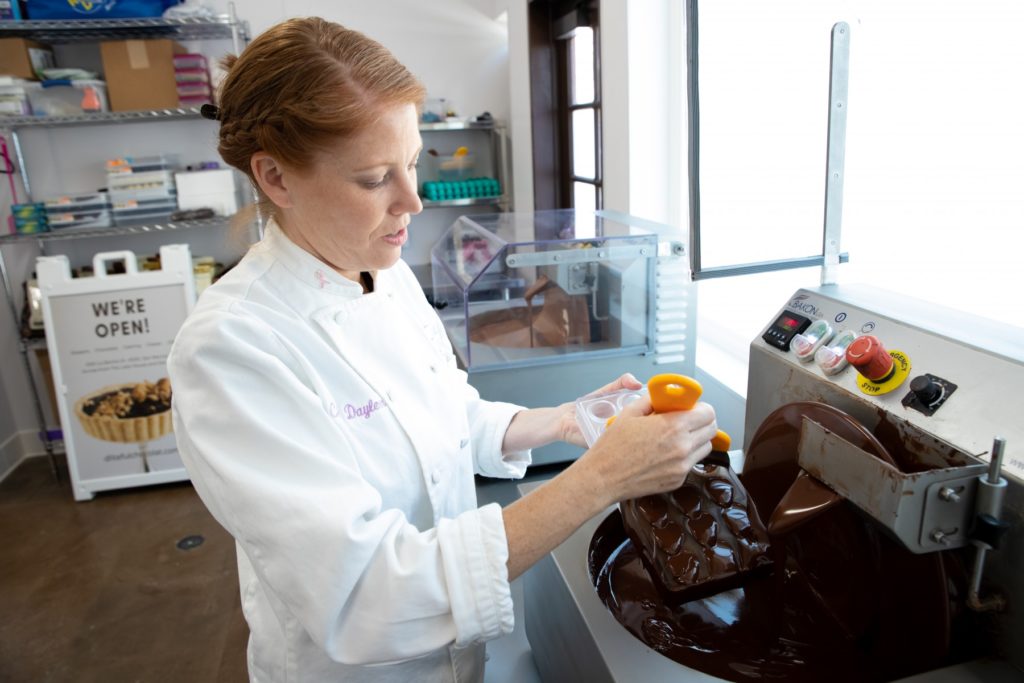 Dayleen Coleman has launched a monthly chocolate club to help sustain her business during this crisis. (Photo by Christine Vaughan)