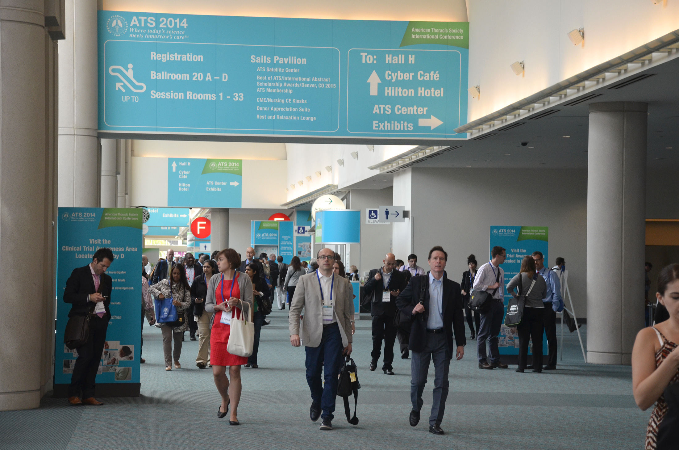 San Diego Convention Center lobby. (Photo courtesy of San Diego Convention Center Corp.)