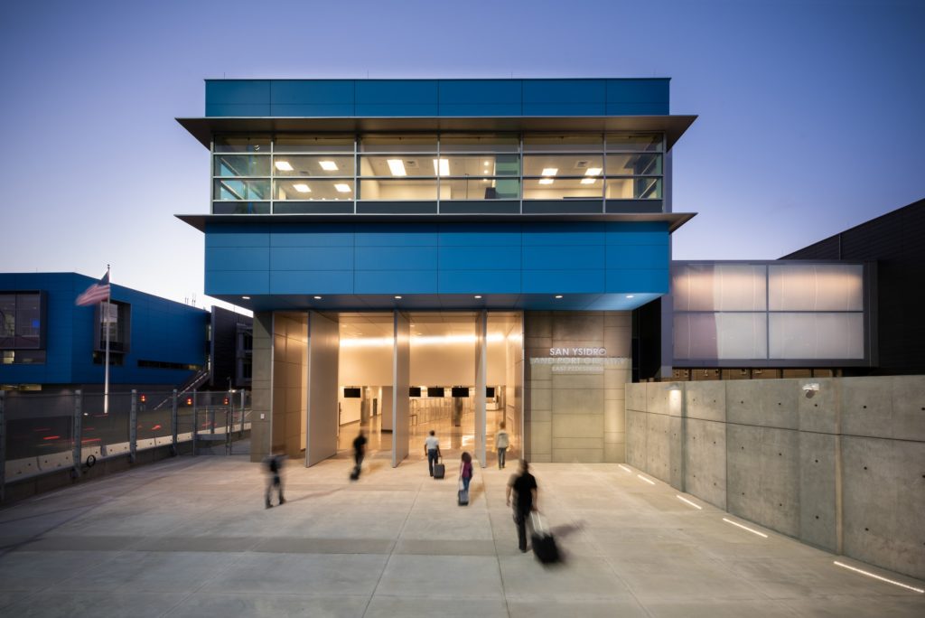 San Ysidro Land Port of Entry Phase II project. (Photo courtesy of David Harrison Photography)