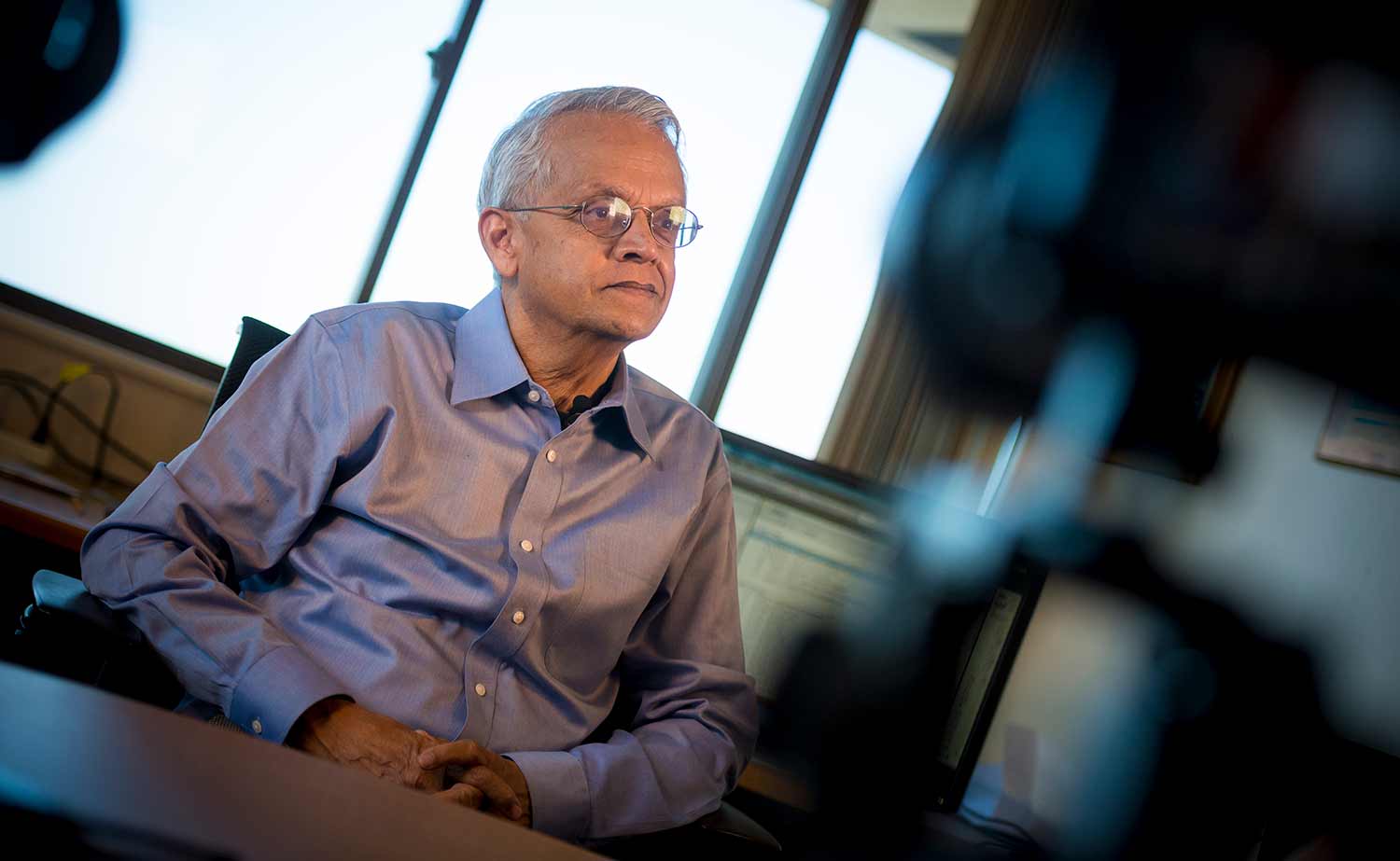 ‘Bending the Curve’ architect and Scripps Oceanography climate scientist Veerabhadran Ramanathan. (UC San Diego photo)