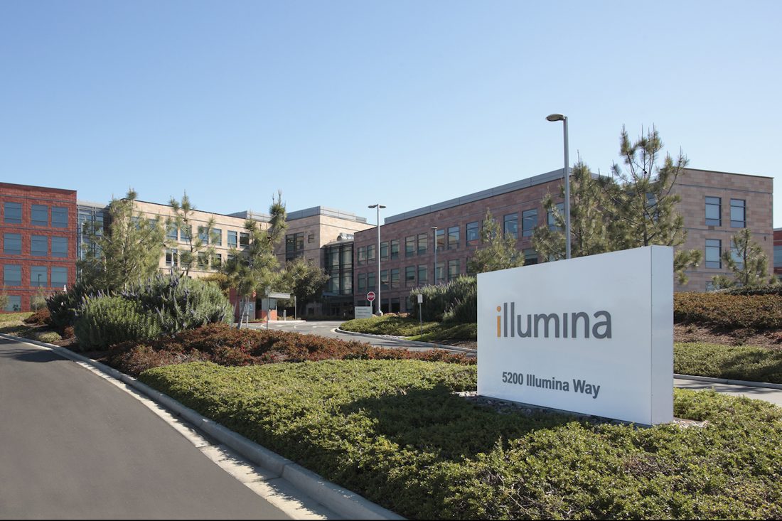 Illumina’s San Diego headquarters. (Courtesy of Illumina)