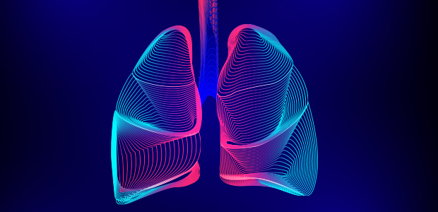 A protein called TL1A drives fibrosis in several mouse models, making it harder for lungs and airways to function normally. (Illustration courtesy of La Jolla Institute for Allergy & Immunology)