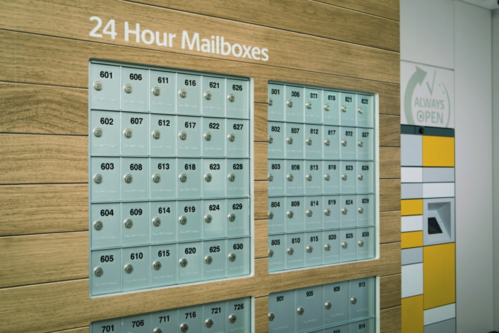 UPS Mailboxes design