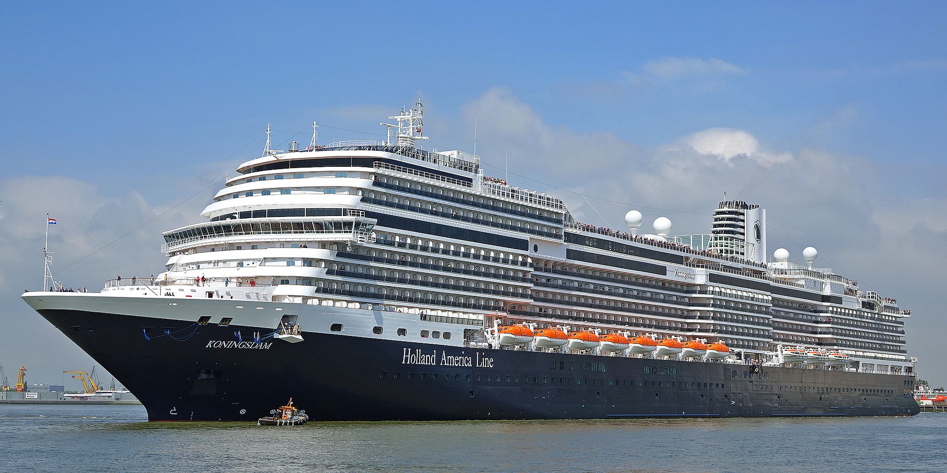 Holland America's Koningsdam cruise ship. (Credit: Holland America)
