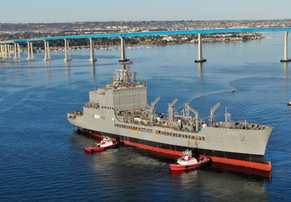 USNS John Lewis in Harbor