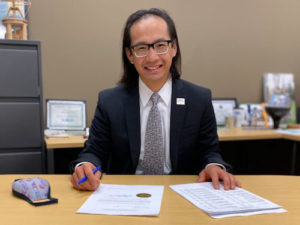 Registrar of Voters Michael Vu