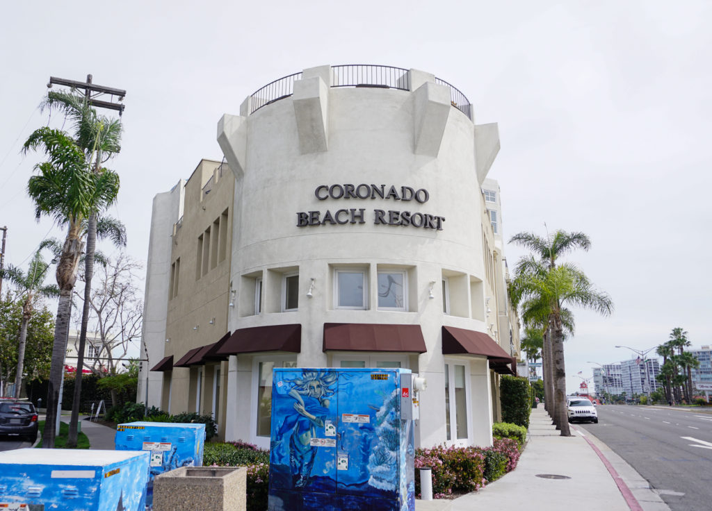 Coronado Beach Resort is one of the properties to be auctioned.